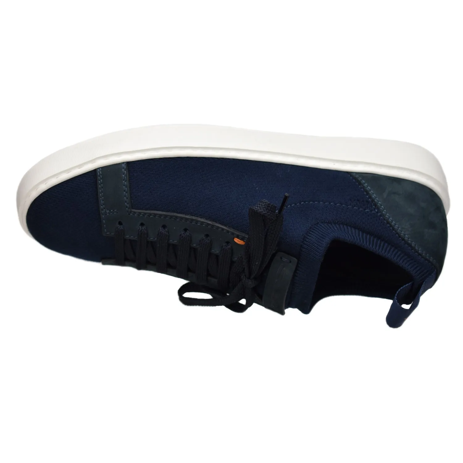 Santoni Daftest Knit Sneaker Blue