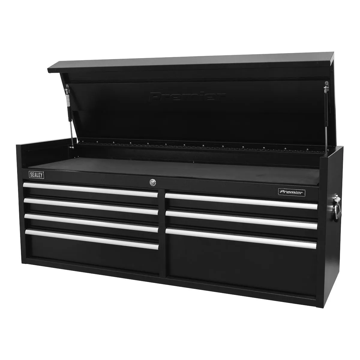 Sealey Premier Topchest 7 Drawer 1415mm Extra-Wide Heavy-Duty Black
