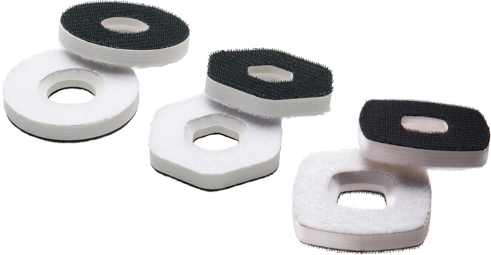 Seismic - Hollow puck risers (set of 2)