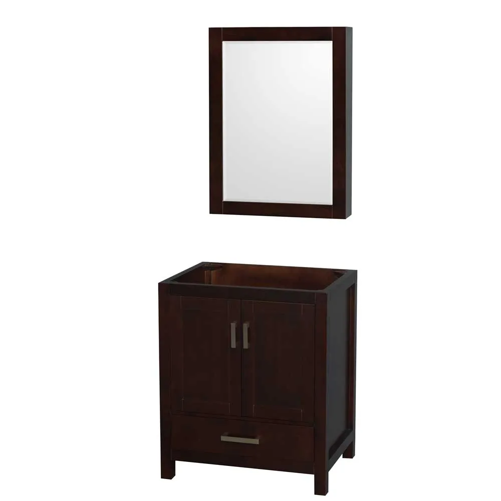 Sheffield 30 Inch Single Bathroom Vanity in Espresso