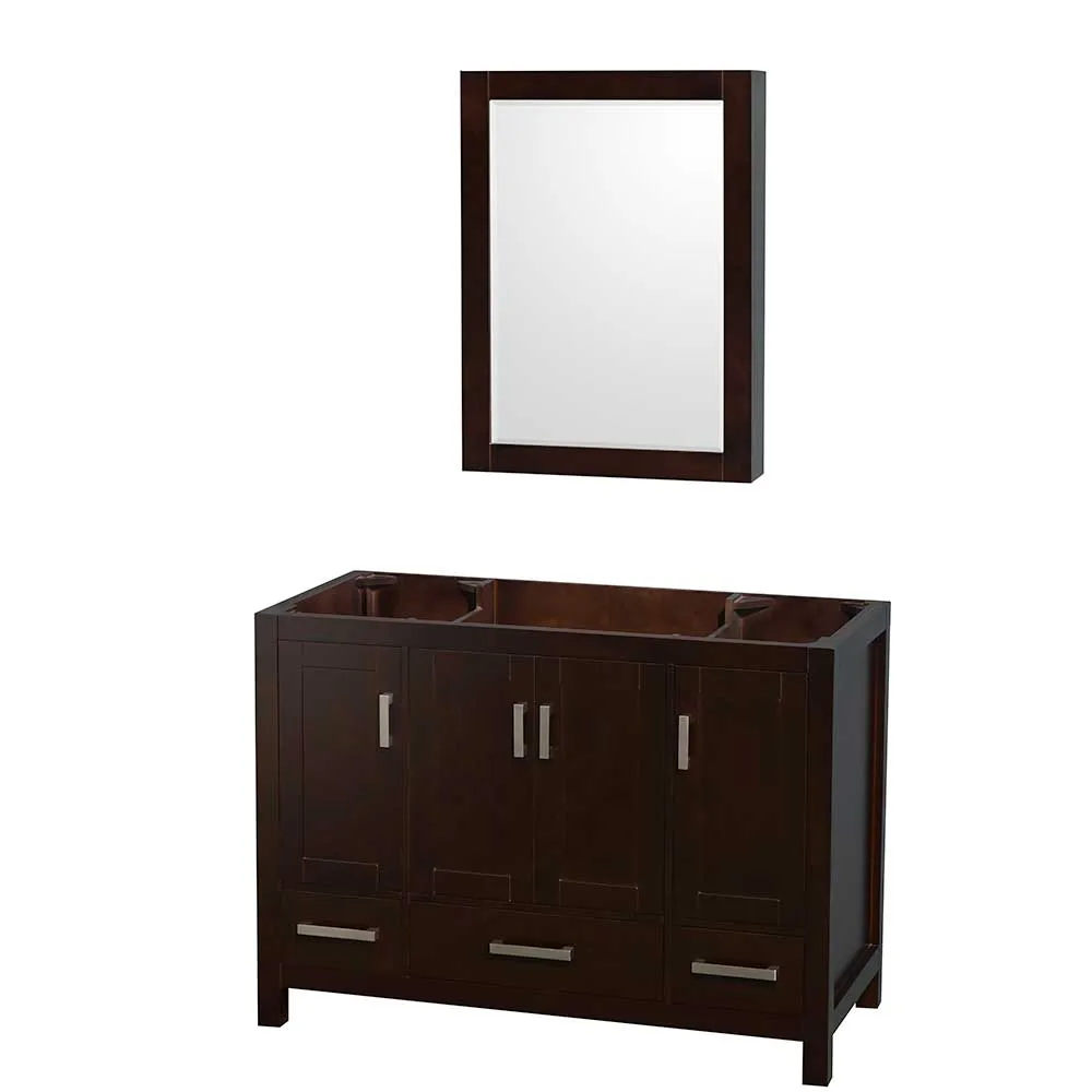 Sheffield 48 Inch Single Bathroom Vanity in Espresso