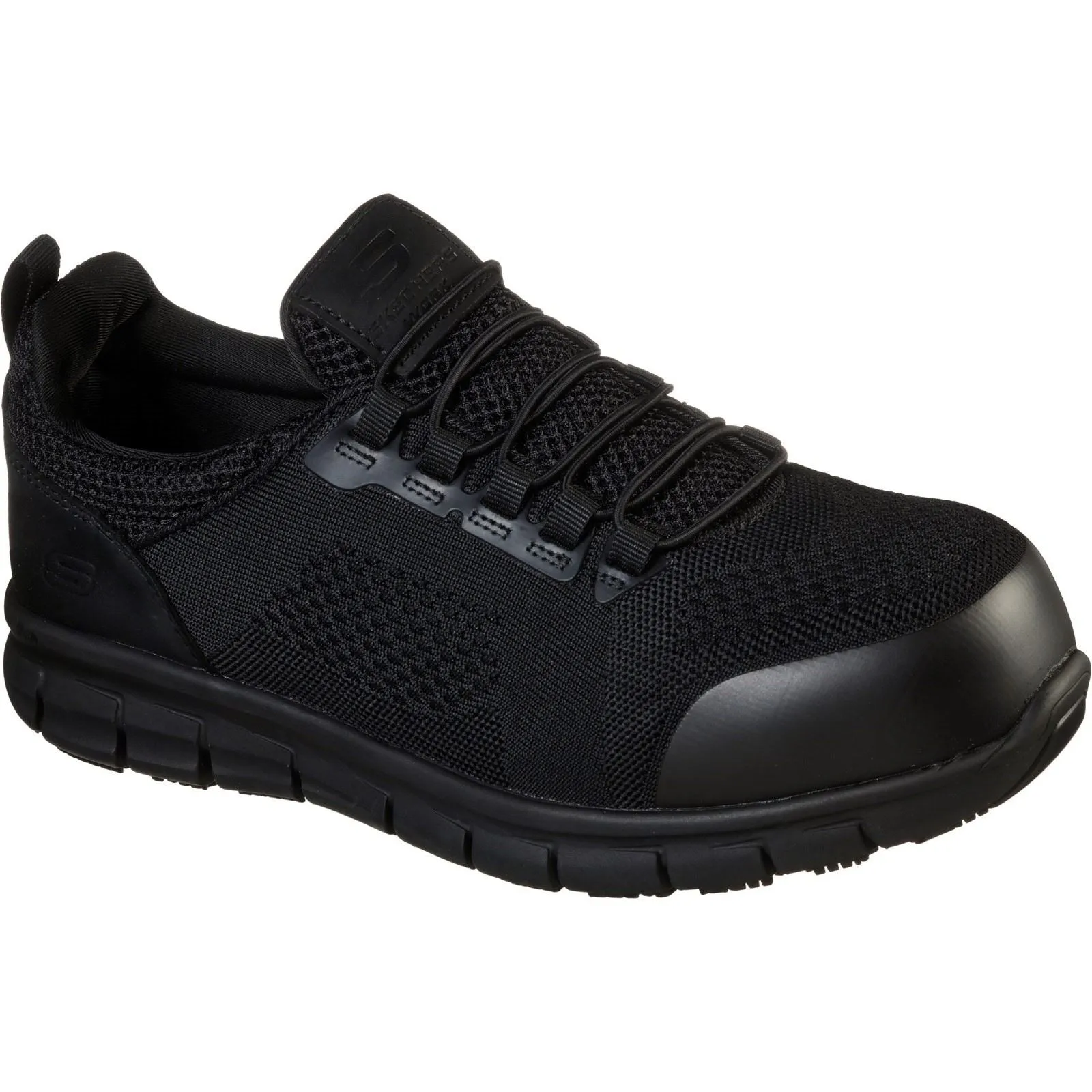 Skechers 200013EC Synergy Omat Sicherheits-Sneaker für Herren in weiter Passform