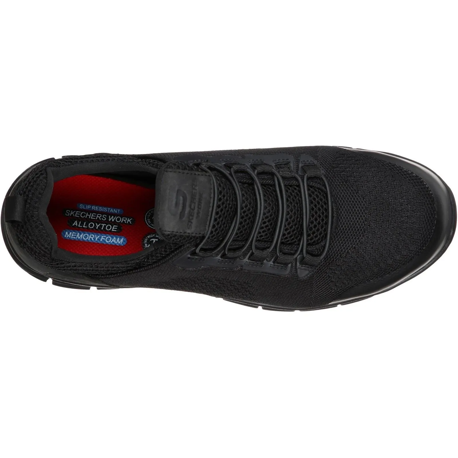 Skechers 200013EC Synergy Omat Sicherheits-Sneaker für Herren in weiter Passform