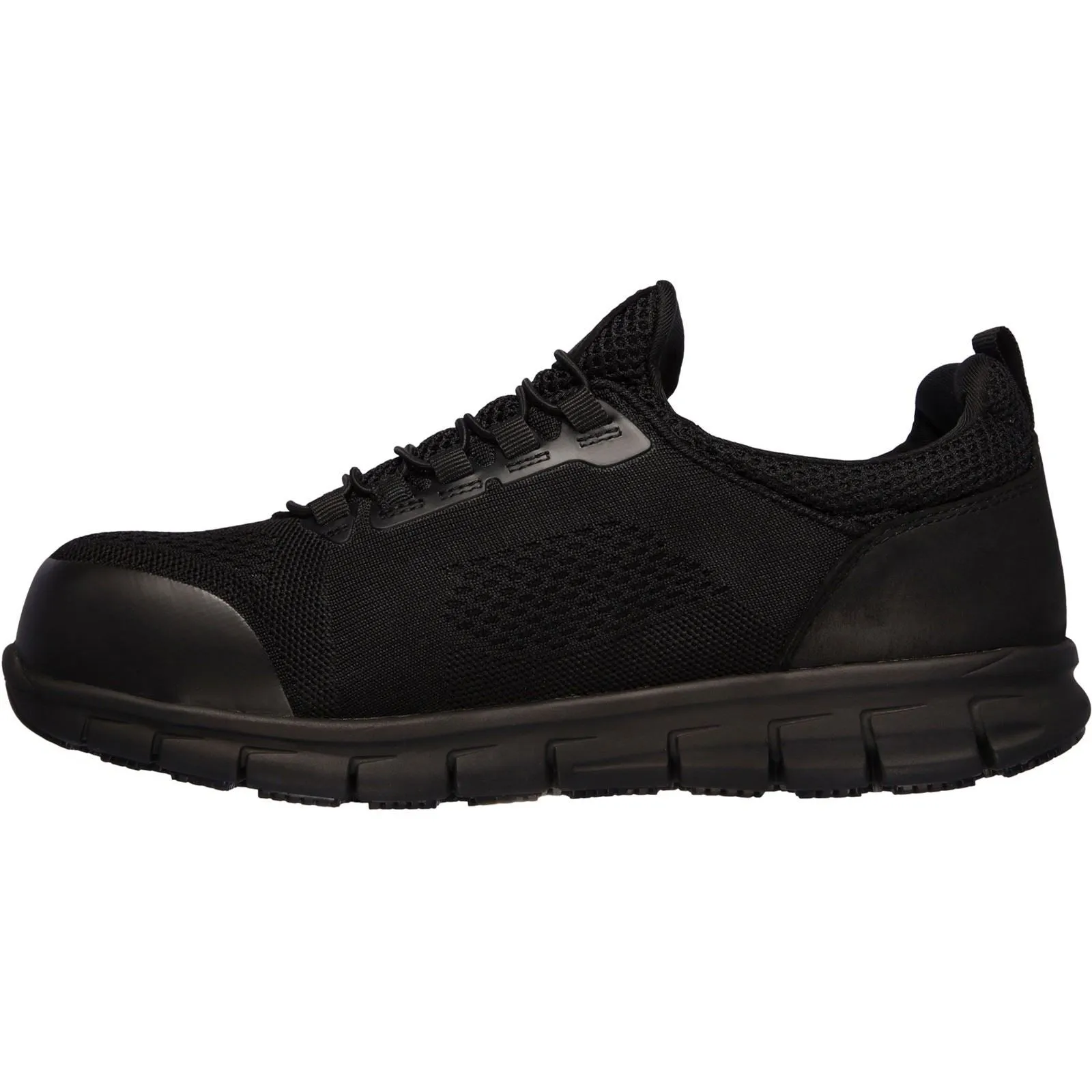 Skechers 200013EC Synergy Omat Sicherheits-Sneaker für Herren in weiter Passform
