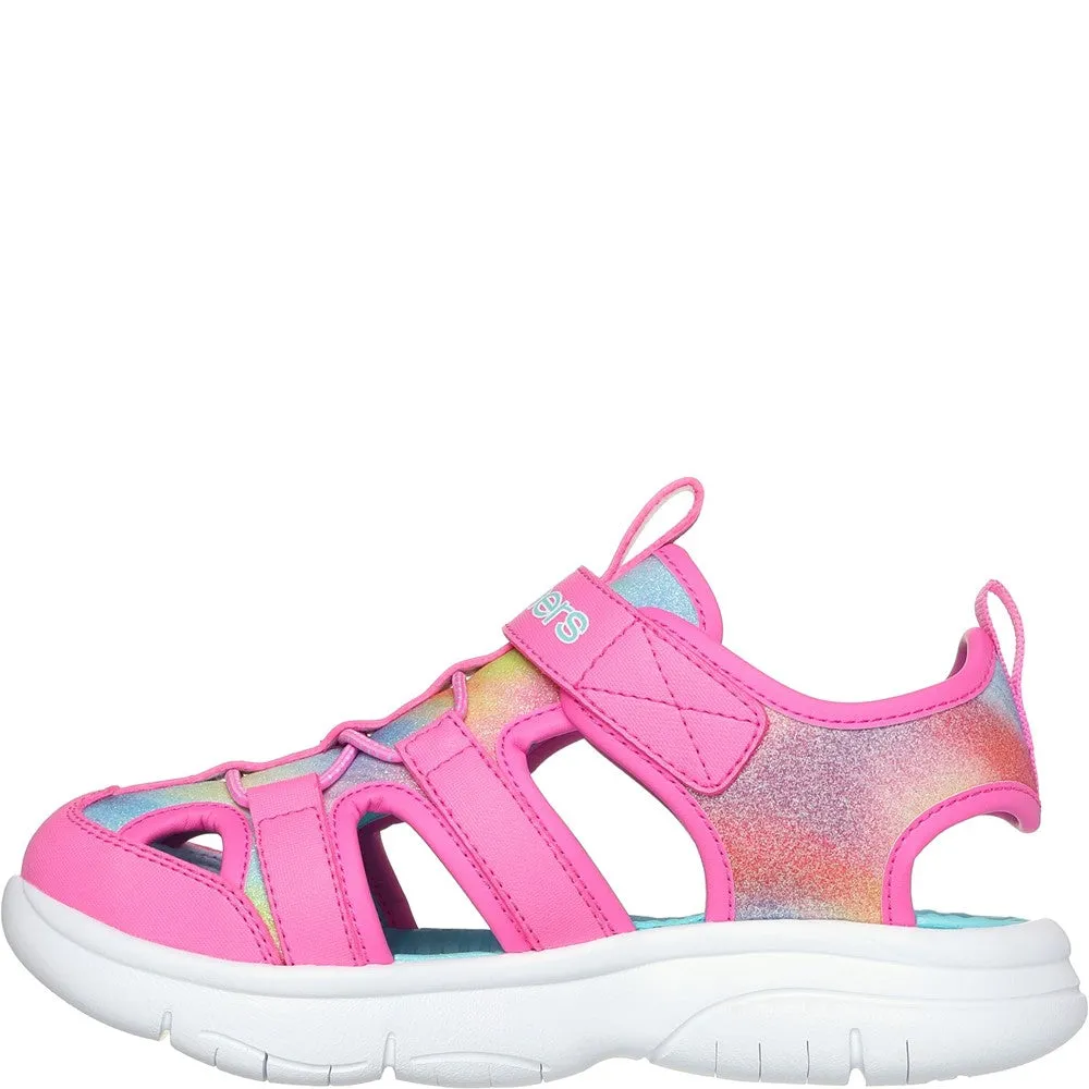 Skechers Flex Splash Daylight Shimmer Sandal