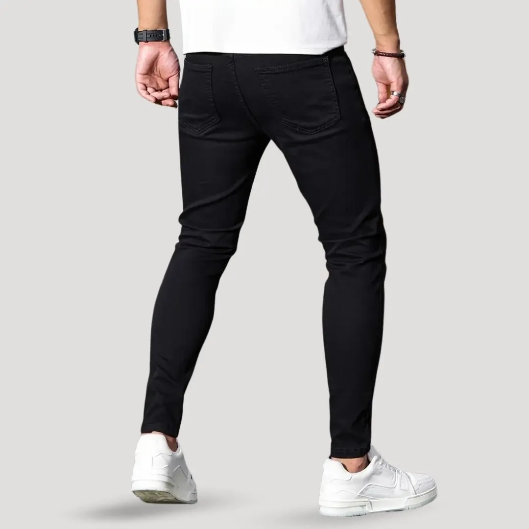 Slim Fit Jeans – High Stretch – Deep Blue Comfort Denim