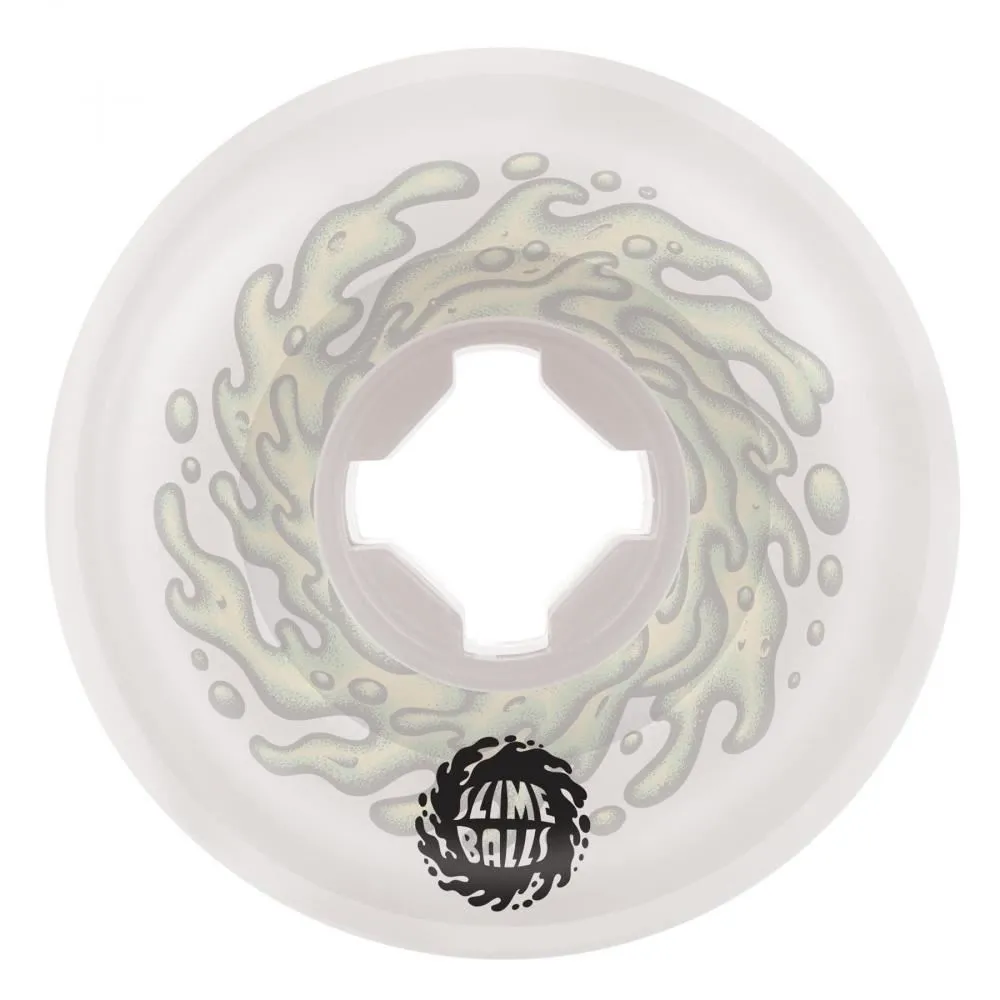 Slime Balls Skateboard Wheels Mirror Vomits 99a - Clear