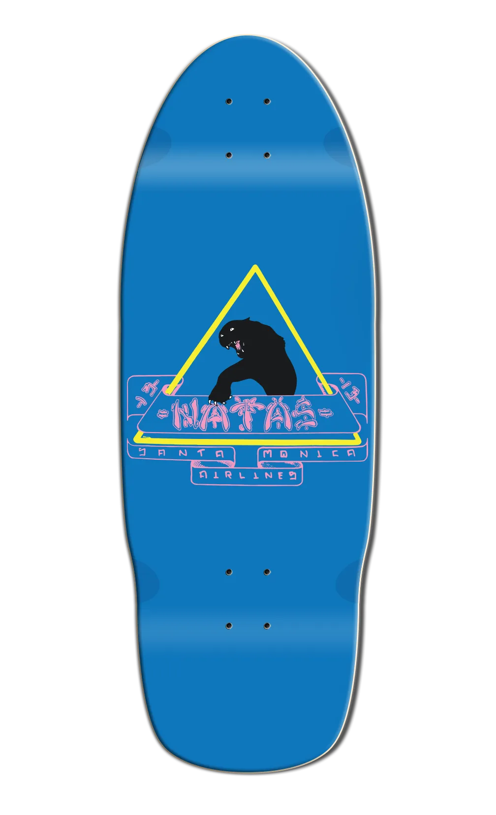 SMA Natas Kaupas 1st Edition Panther COLBALT 10" Skateboard Deck