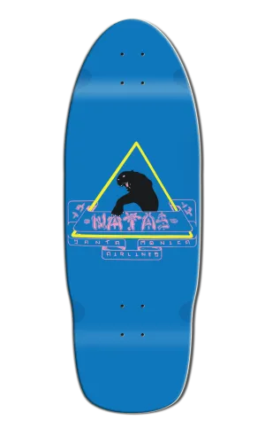 SMA Natas Kaupas 1st Edition Panther COLBALT 10" Skateboard Deck