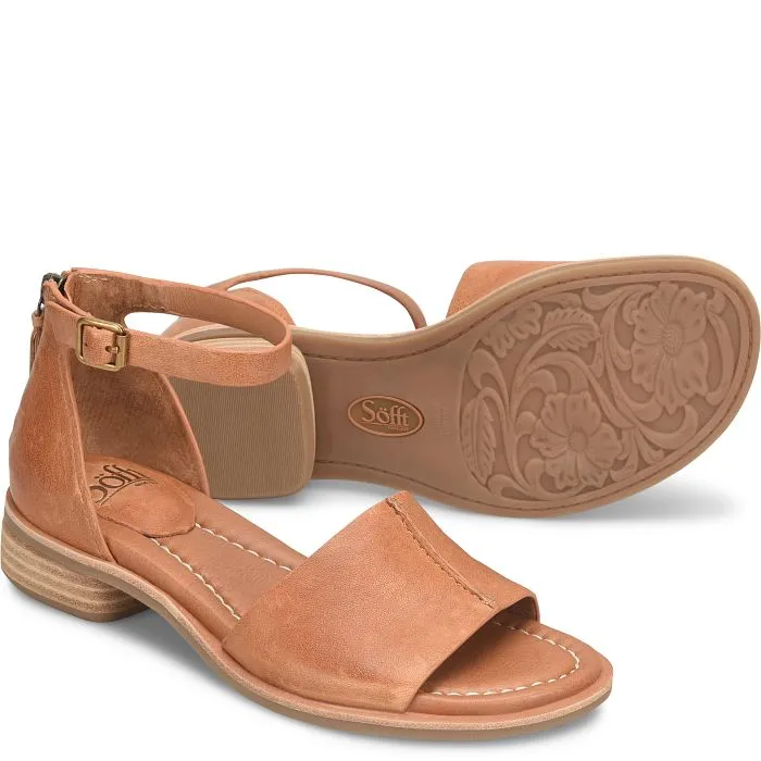 Sofft Women's Faxyn Low-Heeled Sandal - Luggage