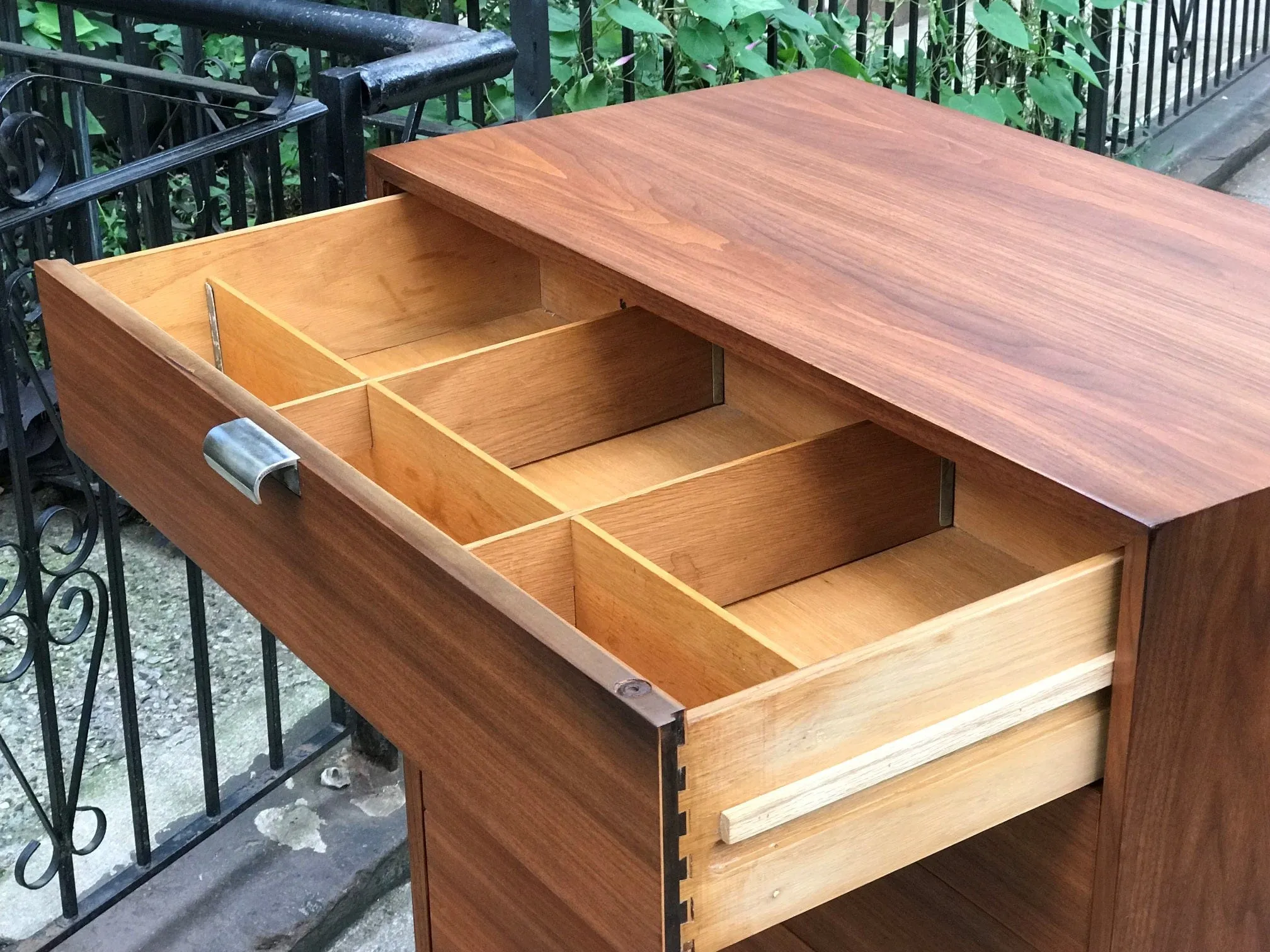 SOLD Rare George Nelson Herman Miller 6 Drawer High Boy Dresser, Restored