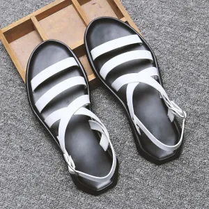 Sommerleder-Sandalen von Sonnebrise