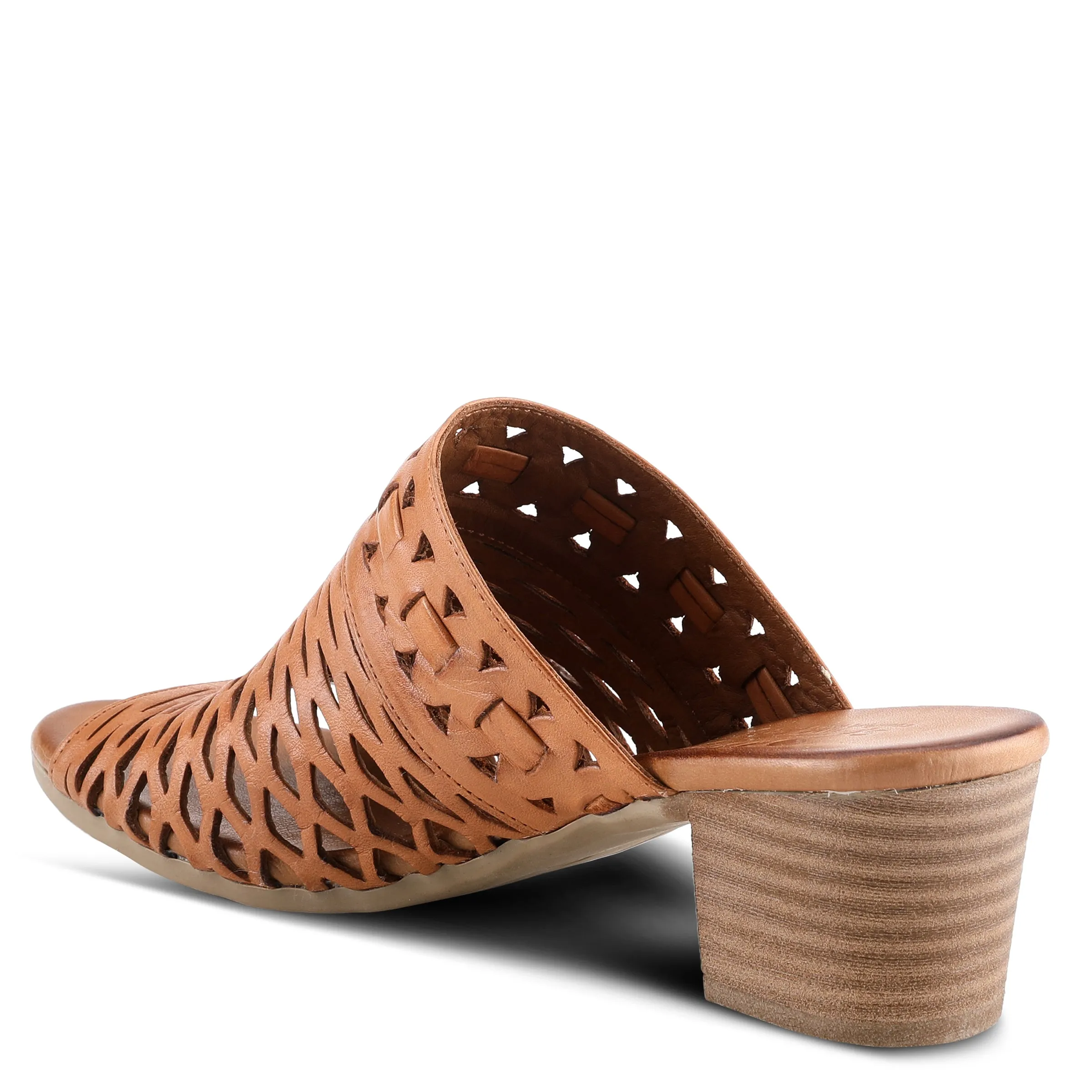 Spring Step Shoes Anika Slide Sandals Women’s Leather 2" Heel