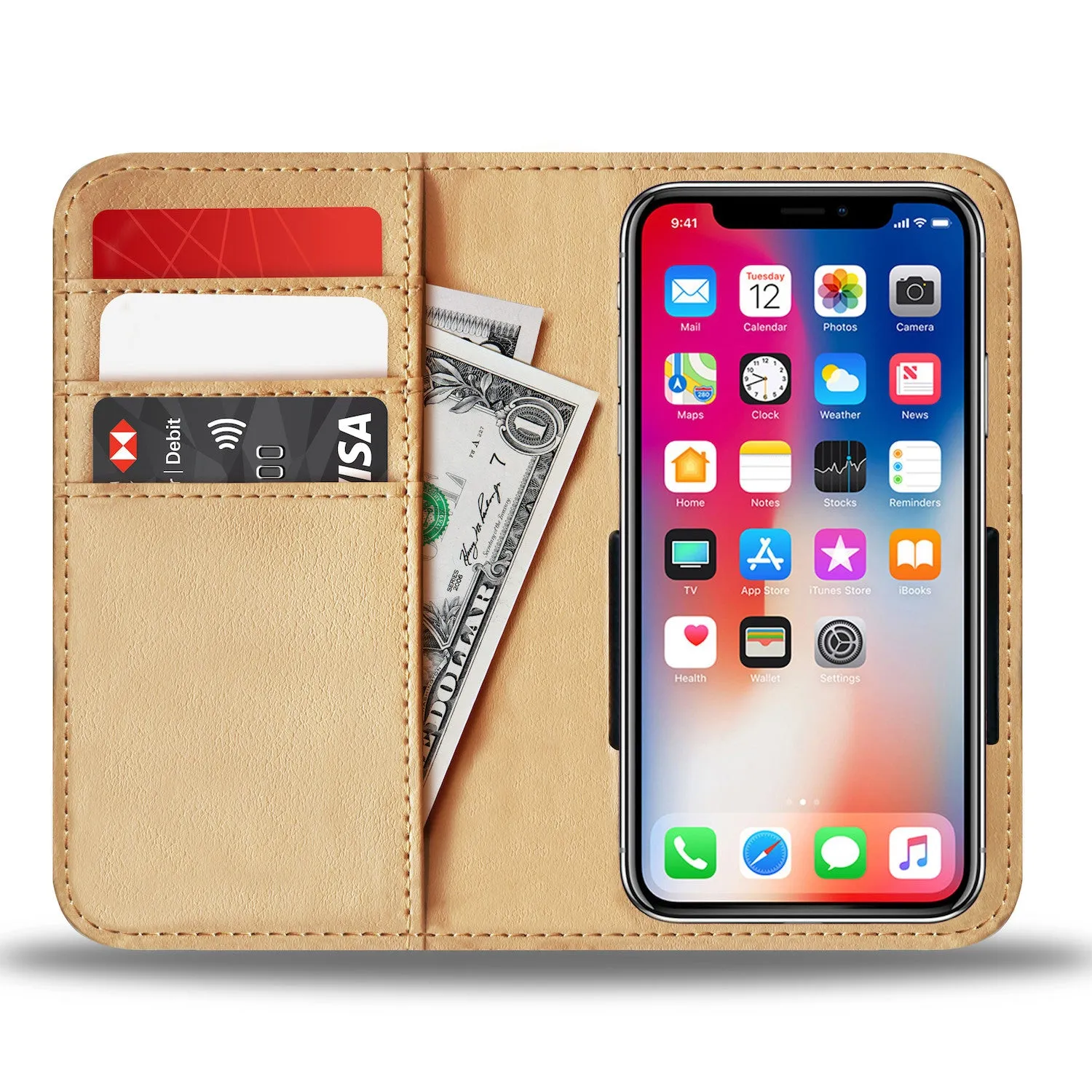 Strong & Beautiful Wallet Phone Case