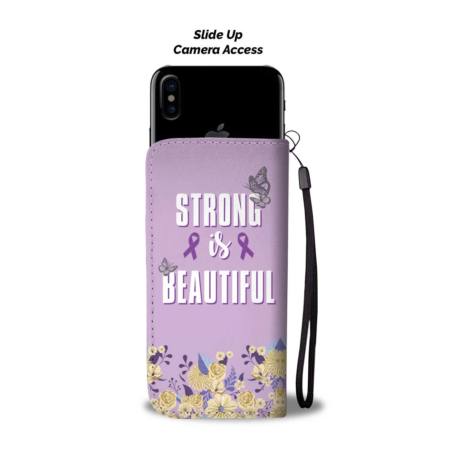 Strong & Beautiful Wallet Phone Case