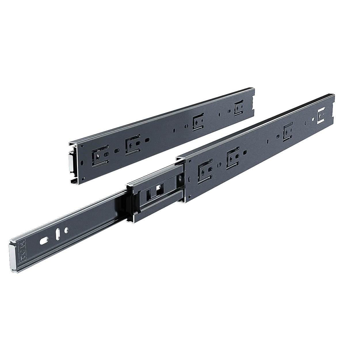 TCH Hardware - 10-Pairs of 18-inch 100  Lbs Steel Full-extension Ball-bearing Drawer Slides Bundle