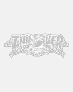 THRASHER X ANTI-HERO MAG BANNER 8" STICKER