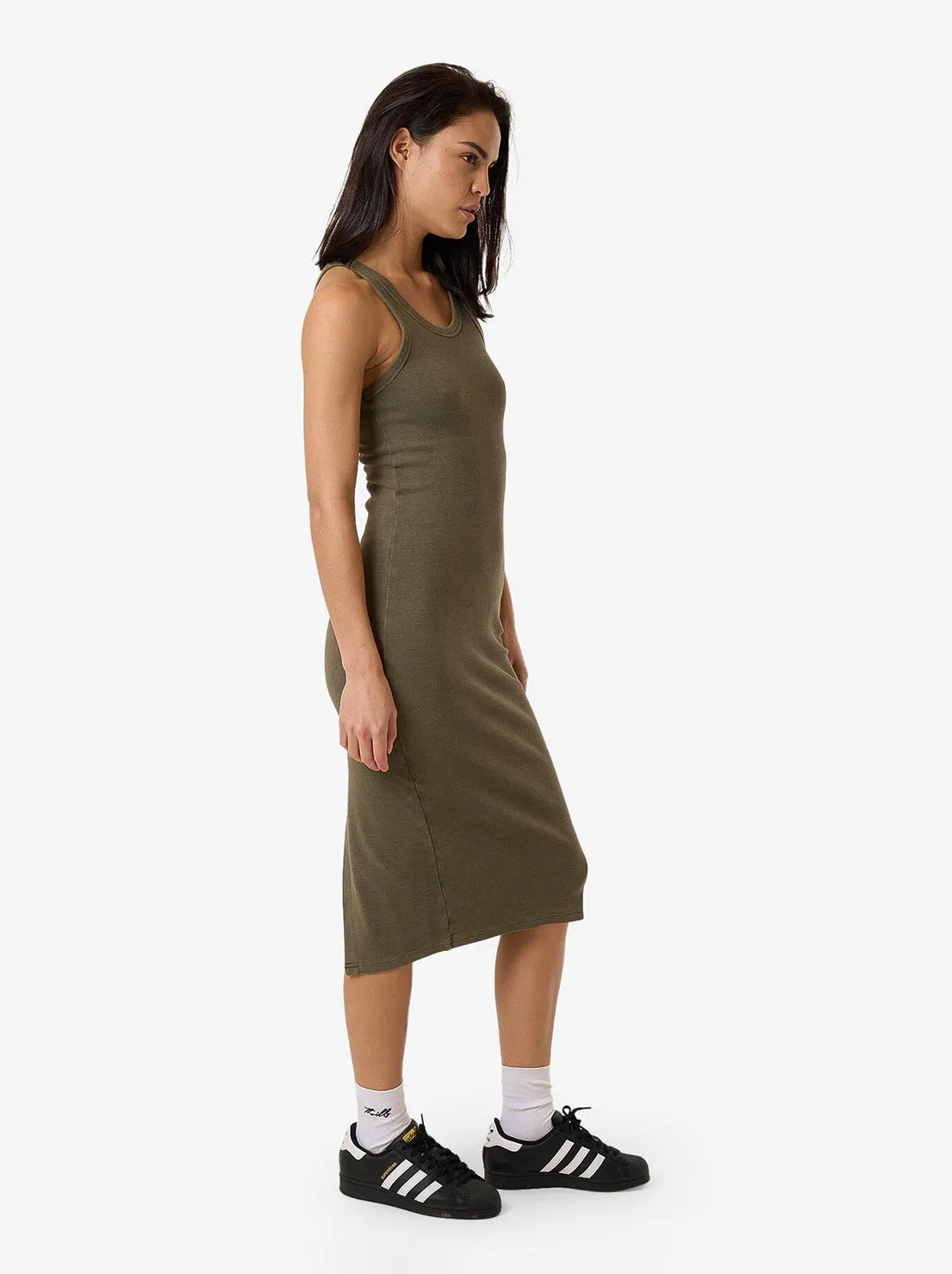 Thrills - Apex Tank Dress - Tarmac
