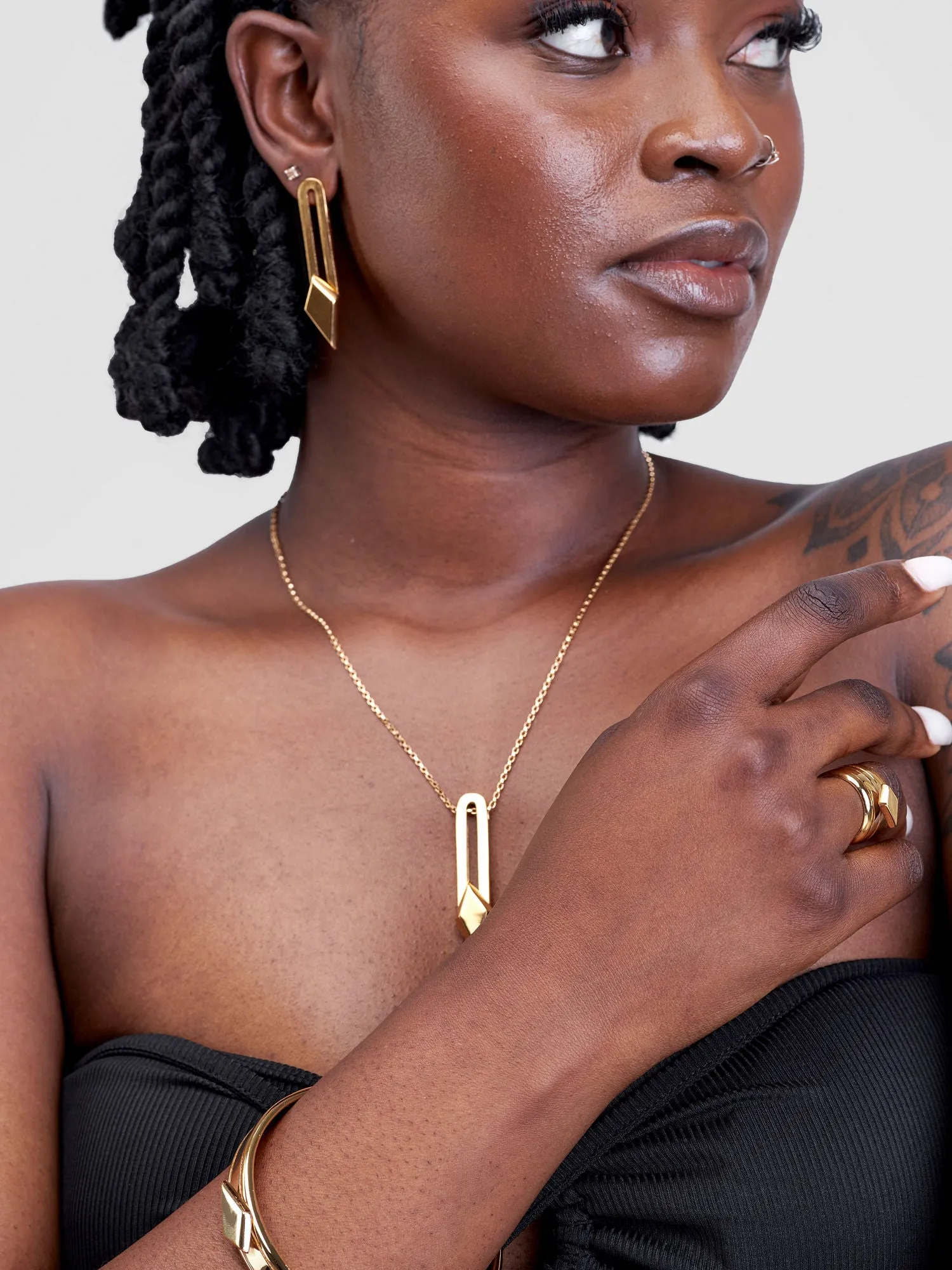 Tuliza Maxi Sliding Spinner Mental Health Pendant