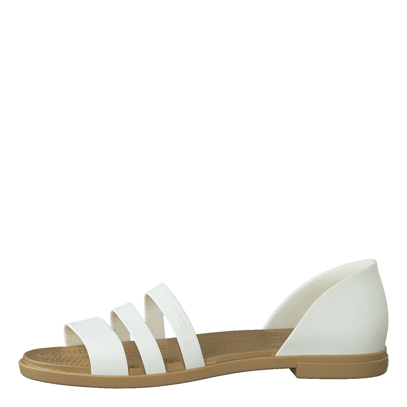 Tulum Open Flat Women Oyster / Tan