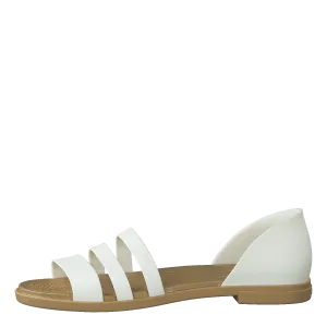 Tulum Open Flat Women Oyster / Tan