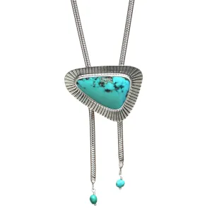 Turquoise Chain Bolo #2