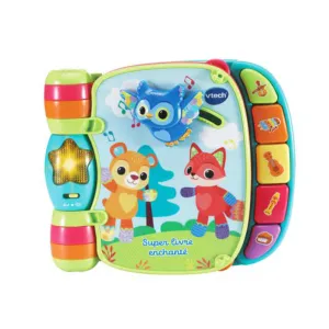 Vtech 80166775 Super Livre Enchante Des Baby Loulous