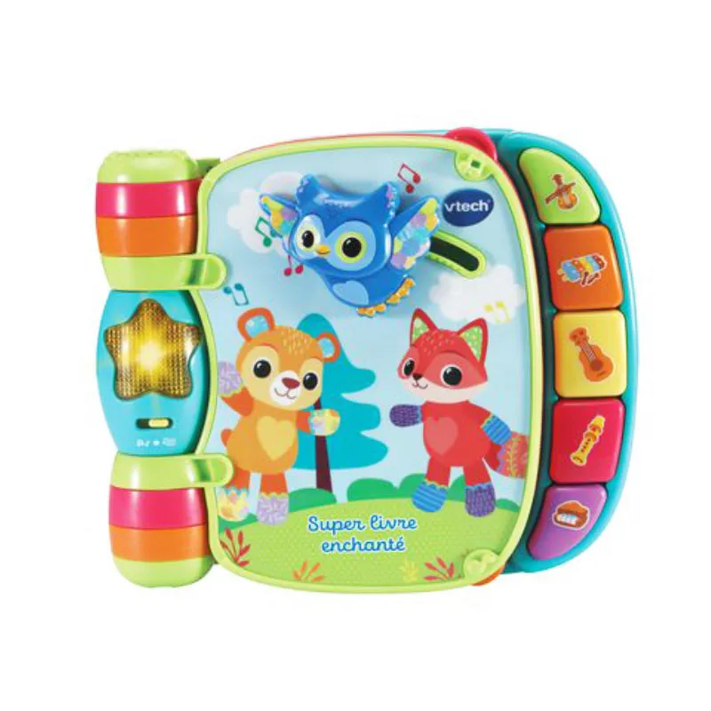Vtech 80166775 Super Livre Enchante Des Baby Loulous