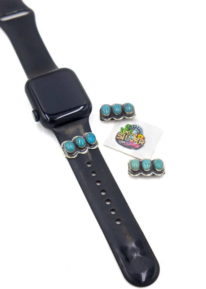 Watchband Slide - Kingman Turquoise
