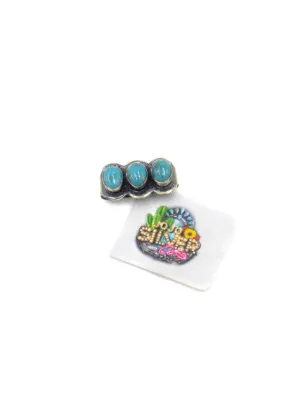 Watchband Slide - Kingman Turquoise