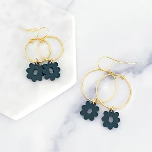 Wildflower Loop Dangle Earrings