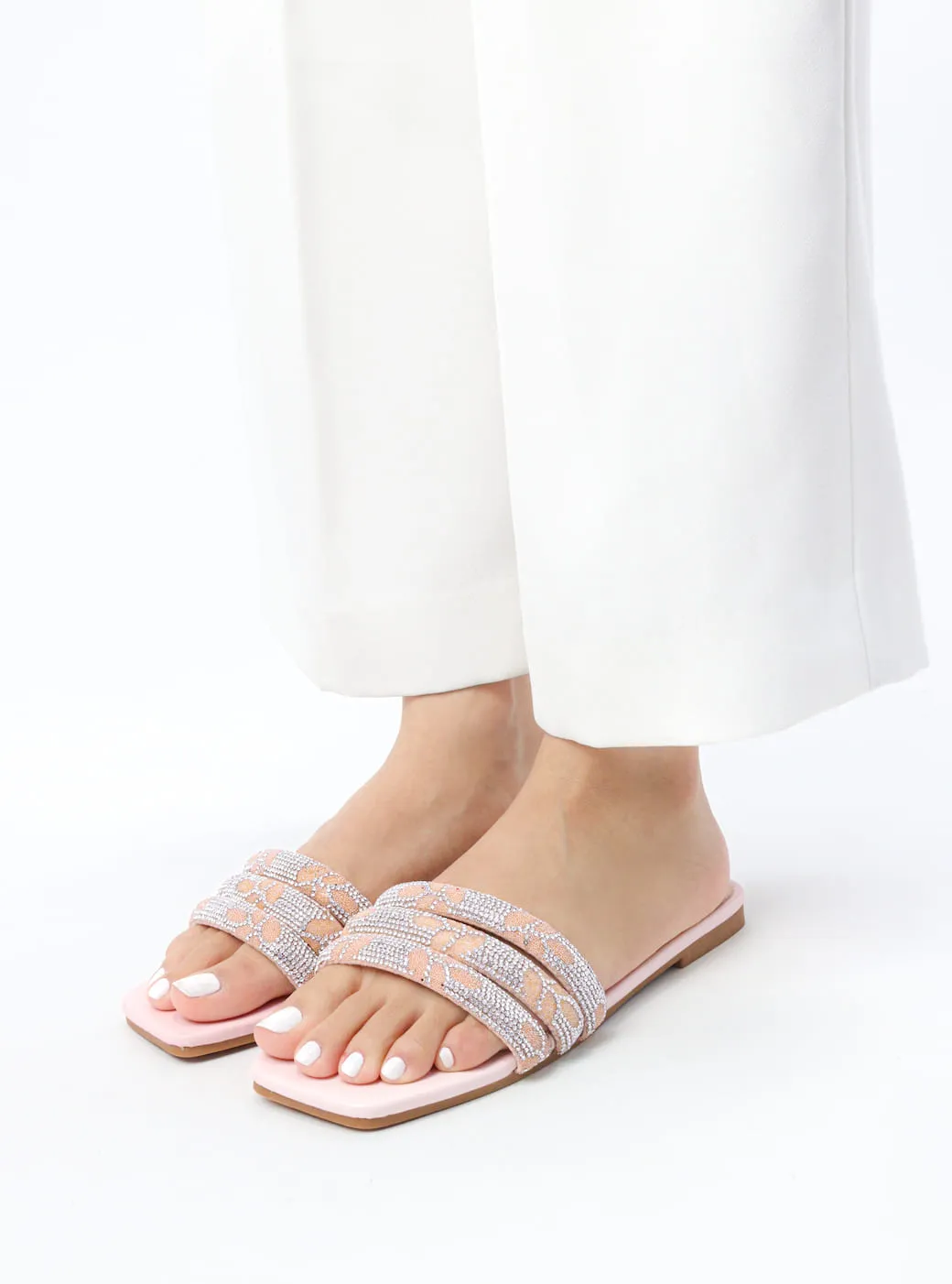 Women's Bling Flat Sandals