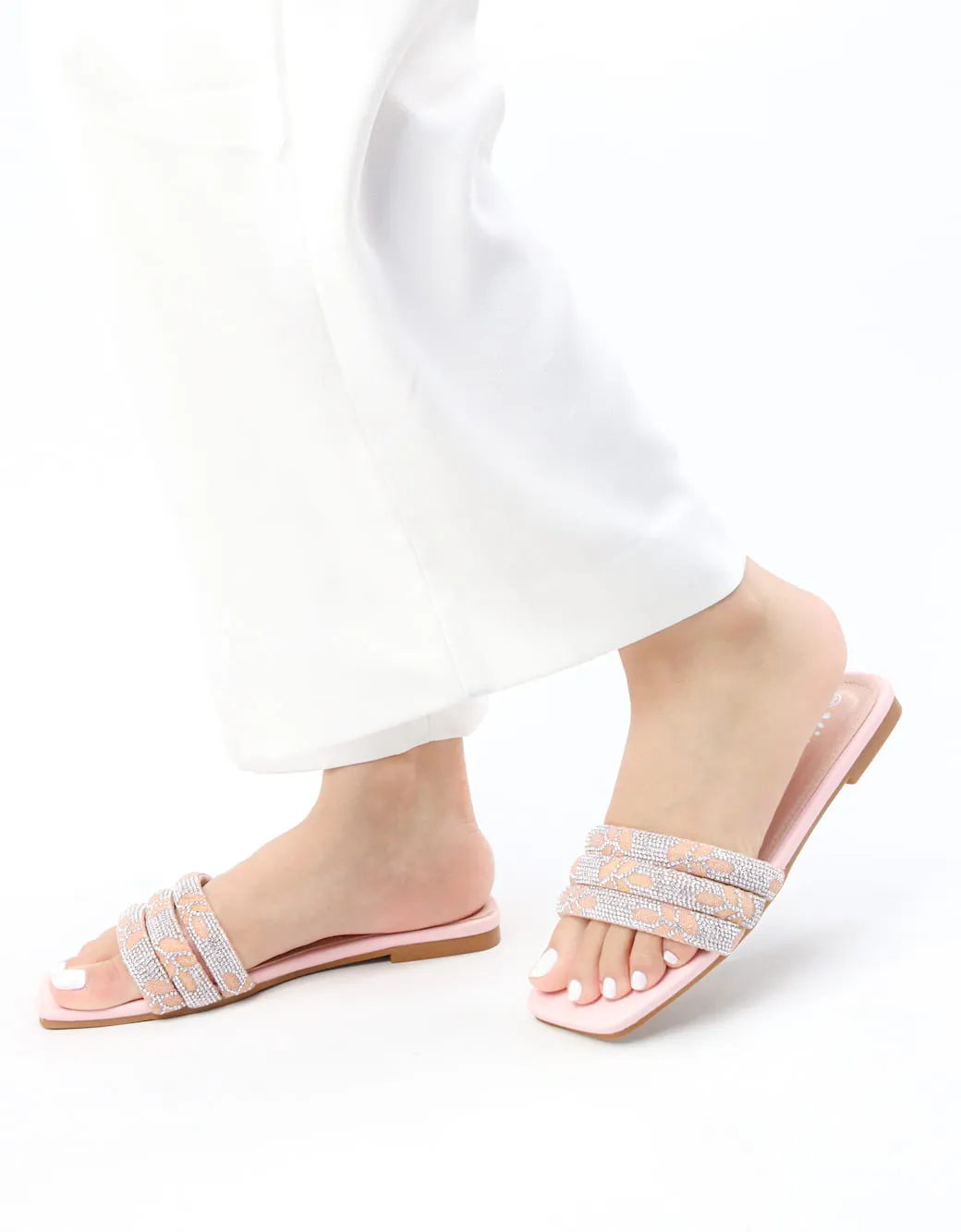 Women's Bling Flat Sandals