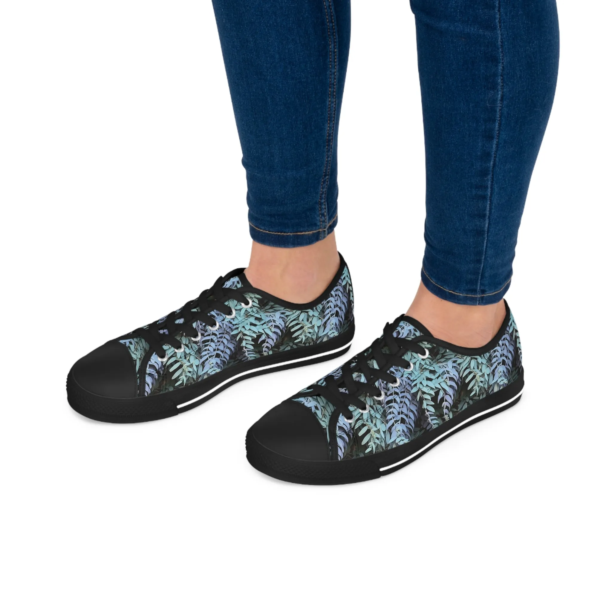 Women's Low Top Sneakers - Purple Sage, Purple Sage