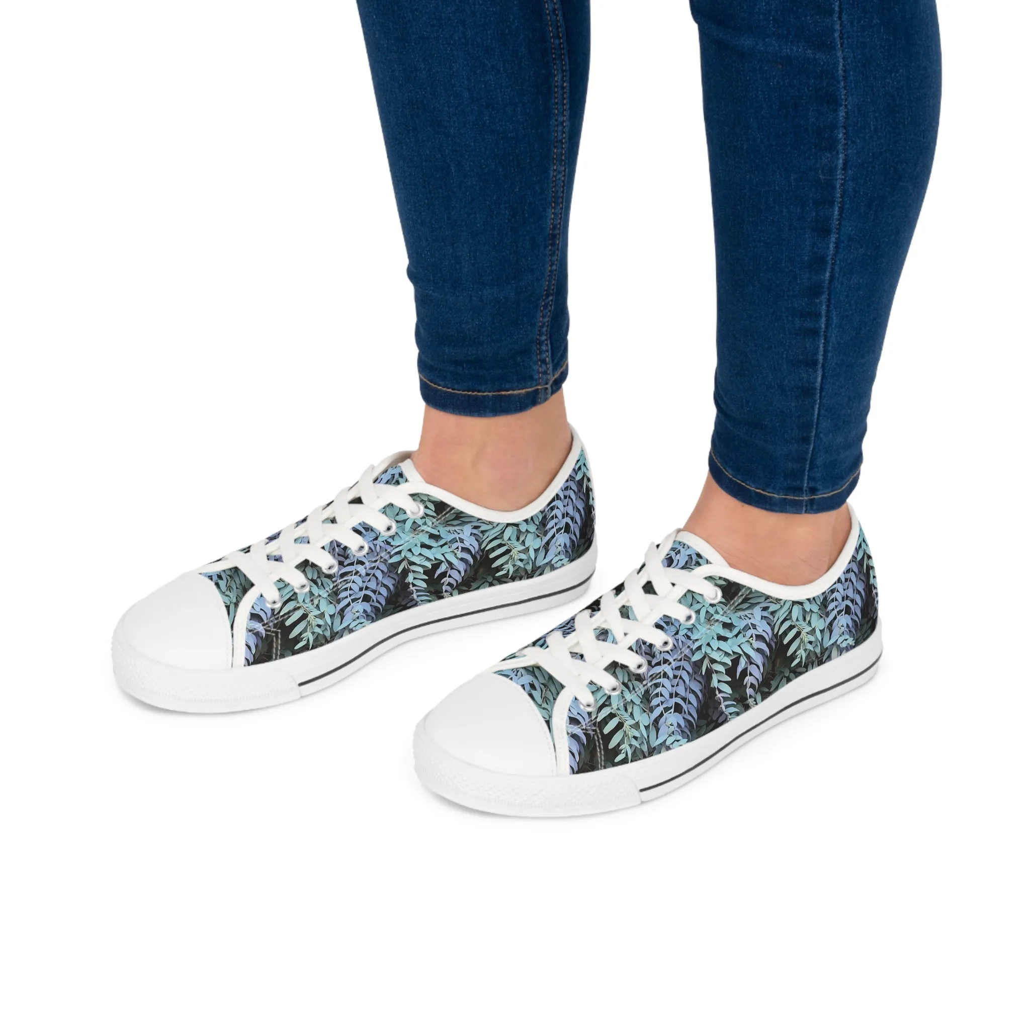 Women's Low Top Sneakers - Purple Sage, Purple Sage
