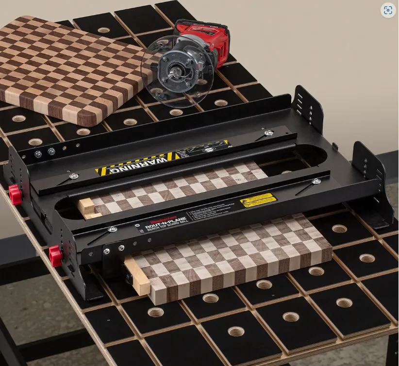 Woodpeckers BTBM & BTBM-XL Rout-N-Plane Bench Top Board Mill