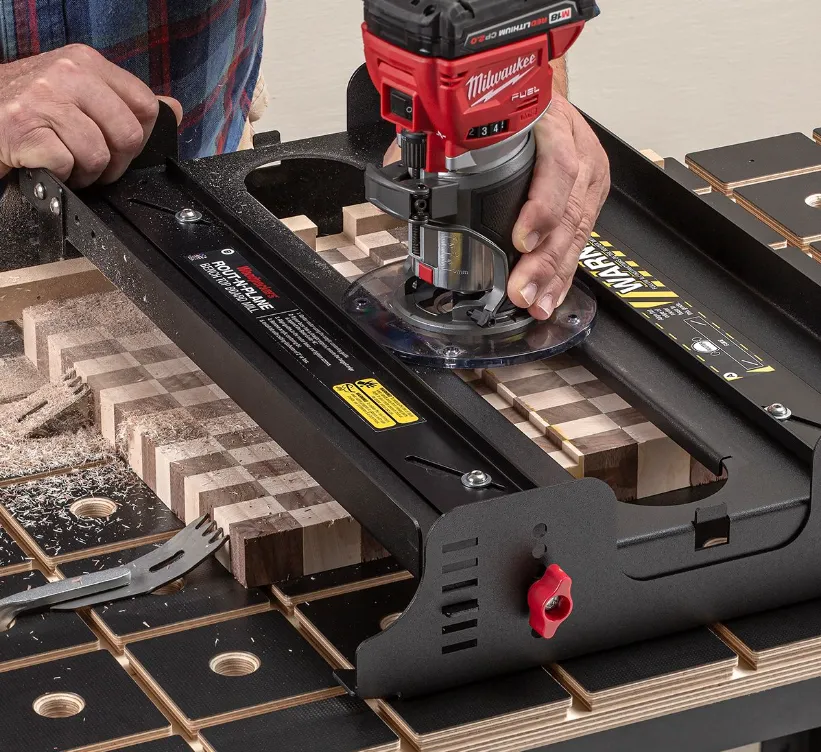 Woodpeckers BTBM & BTBM-XL Rout-N-Plane Bench Top Board Mill
