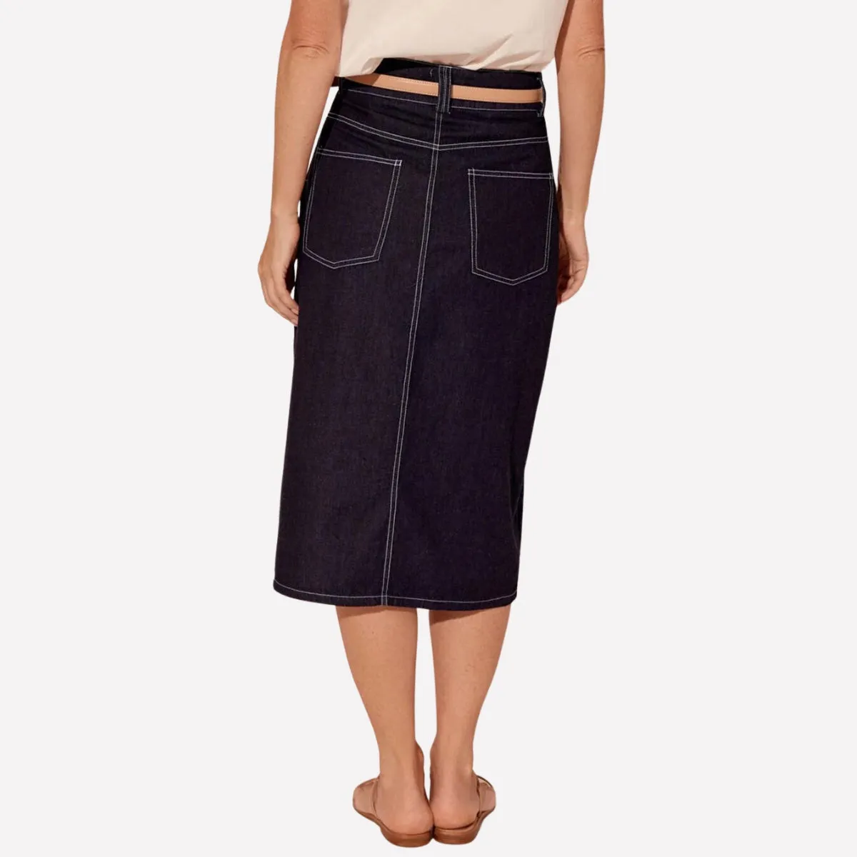 Wren Denim Skirt (Indigo)